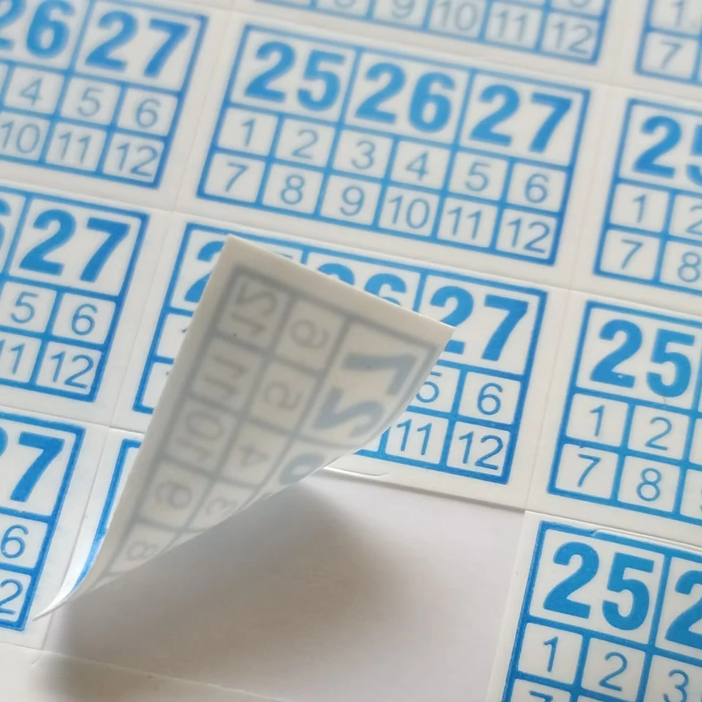 190pcs 13x8mm Warranty Void Sticker Year Months Repair Expire Date Removal Proof Stamp Products Security Seal Label
