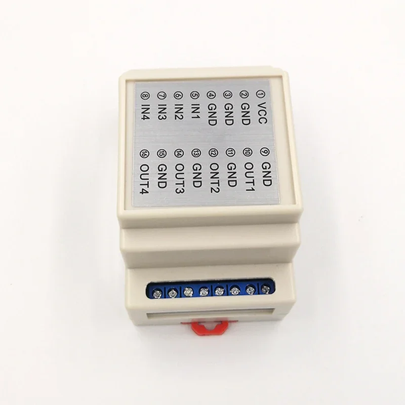 2026 new 4-Channel Isolated PWM to 4-20mA 0-10V 0-5V 0-20mA DC Current Voltage Signal Converter for DIN Rail Mount 5-24V