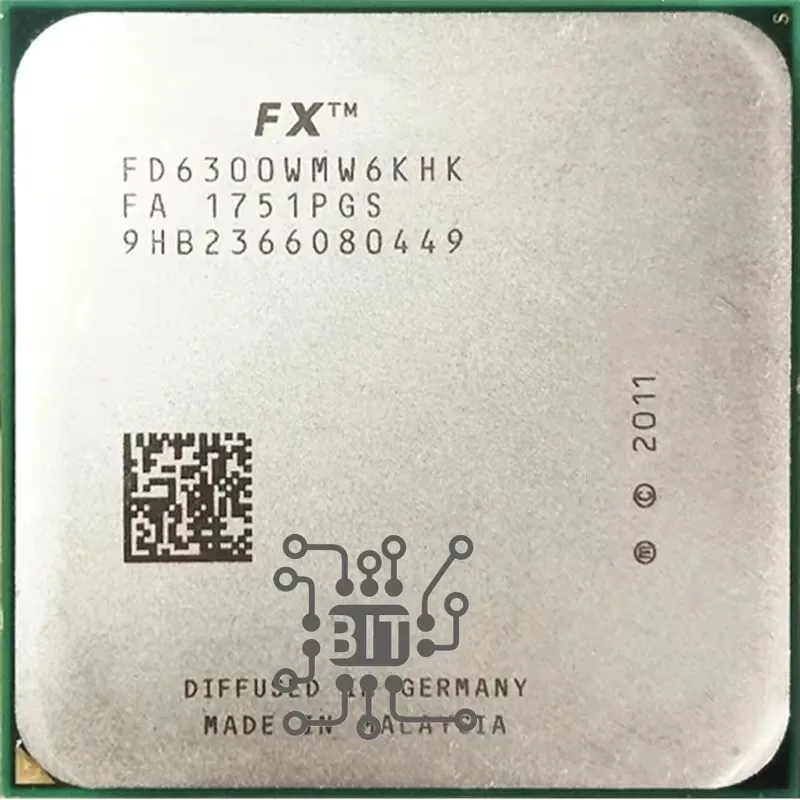 AMD FX-Series FX6300 FX 6300 3.5 GHz Six-Core CPU Processor FD6300WMW6KHK Socket AM3+