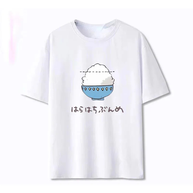qa156Japan Anime Kawaii Pretty Derby Gedruckt Tsrhit ACG Cos Grafik T Sommer Kausal Modal Weiß Schwarz T-shirt Streetwear