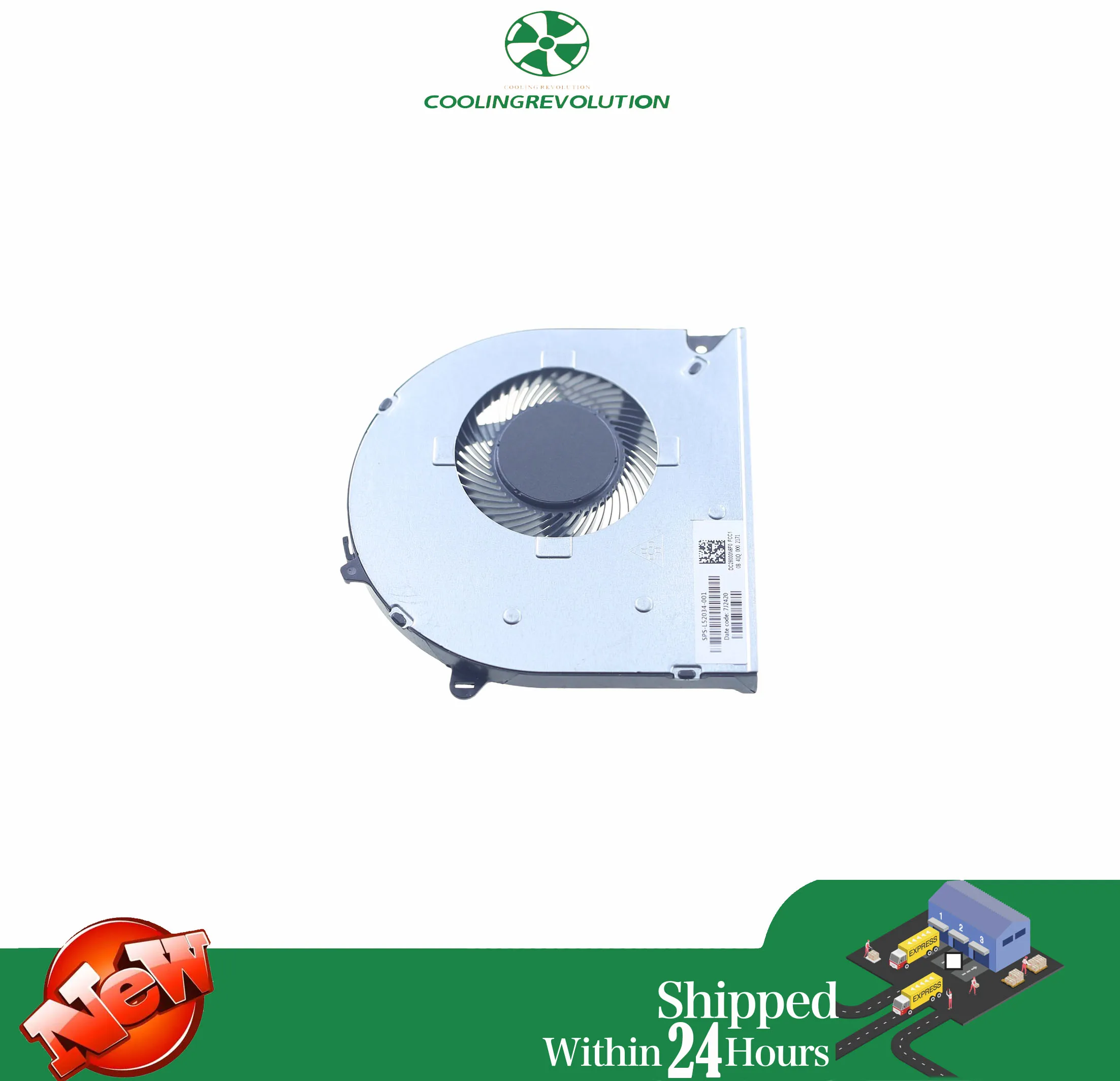 Laptop CPU Cooling Fan For HP 250 G8 255 G8 255 G9 250 G9 15-DU 15S-DU0002TX 15-DW 15S-DY TPN-C139 L52034-001