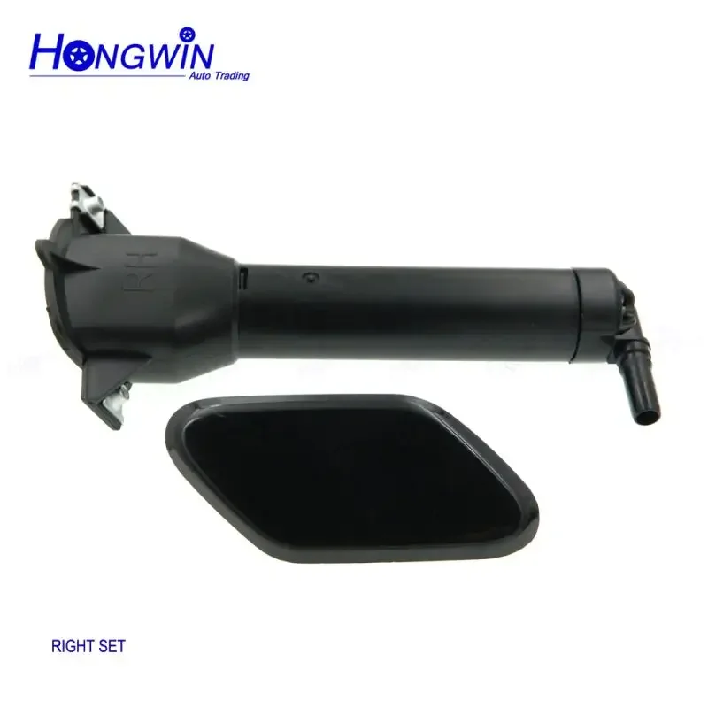 Headlight Headlamp Washer Nozzle Water Spray Jet Actuator & Cover Cap Lid For Honda CR-V CRV Euro 2012 2013 2014 2015 2016 2017 - Image 5