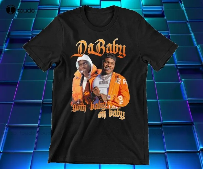 

Детская футболка Dababy Goin, футболка Dababy в стиле ретро 90-х, Винтажная футболка в стиле рэп 90-х, футболка в стиле 90-х, в стиле хип-хоп, рэп, унисекс