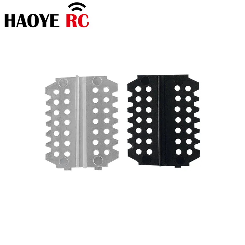 Haoye 20 Pcs Super Light Hinges Color White/ Black For RC Electric Airplanes Parts Foam Model Replacement Accessories