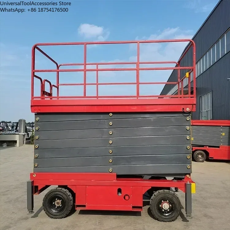 Hot Sales CE 4m 6m 8m 10m 12m 14m 16m 18m Mini Scissor Lift Elevated Small Electric Lift Electric Scaffold