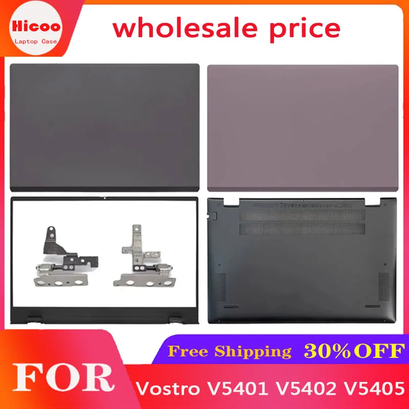 Laptops Case LCD Back Cover Front Frame Palmrest Bottom Case For Vostro V5401 V5402 V5405 0MJCV7 Notebook Accessories