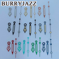 BURRYJAZZ NH35 NH36 NH38 7S26 7S36 4R35 4R36 Watch Hands Black Blue Silver Rose Gold Gold Red Green Hands Green Luminous