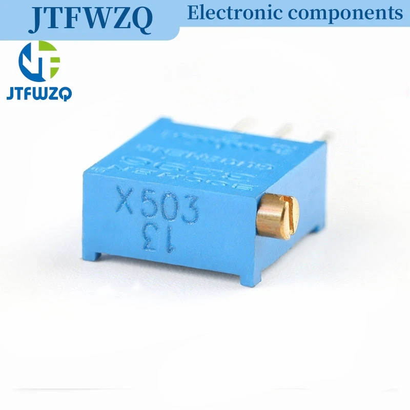 10 Stück 3296 3296X Serie Resistanceohm Trimpot Trimmer Potentiometer 1K 2K 5K 10K 20K 50K 100K 200K 500K 1M Ohm 100R 200R 500R