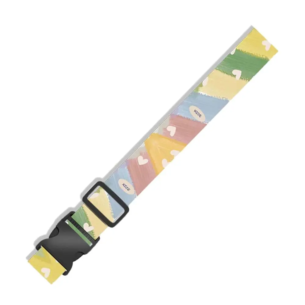 

Fashion Printed Luggage Strap Adjustable Security Suitcase Belt Multicolour Luggage Carrier Belts Travel Camping Bag Accessories