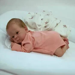 Hand Made Cute 3D-paint Skin Art Reborn Bebe With Vein Cloth Body Silicone Baby Doll Toy For Girl Princess Toddler Lifelike Gift