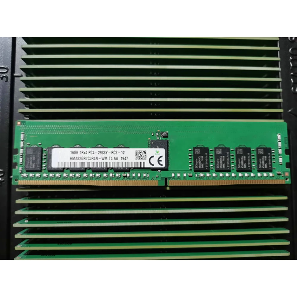 For SK Hynix RAM 16GB 16G 1RX4 PC4-2933Y ECC HMA82GR7CJR4N-WM Server Memory High Quality Fast Ship