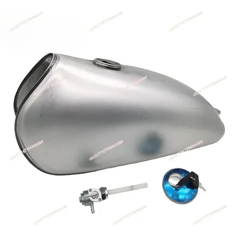 Suitable for CG125 Motorcycle Retro Modification TD360 Imitation Grass Flying Hair Embryo Fuel Tank