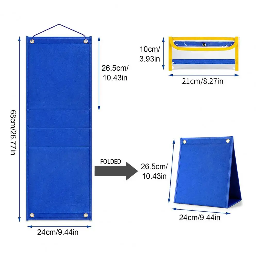 Kids Visual Schedule Chart 2-in-1 Daily Chore Routine Learning Tool Folding Kid Visual Timeline fournitures scolaires