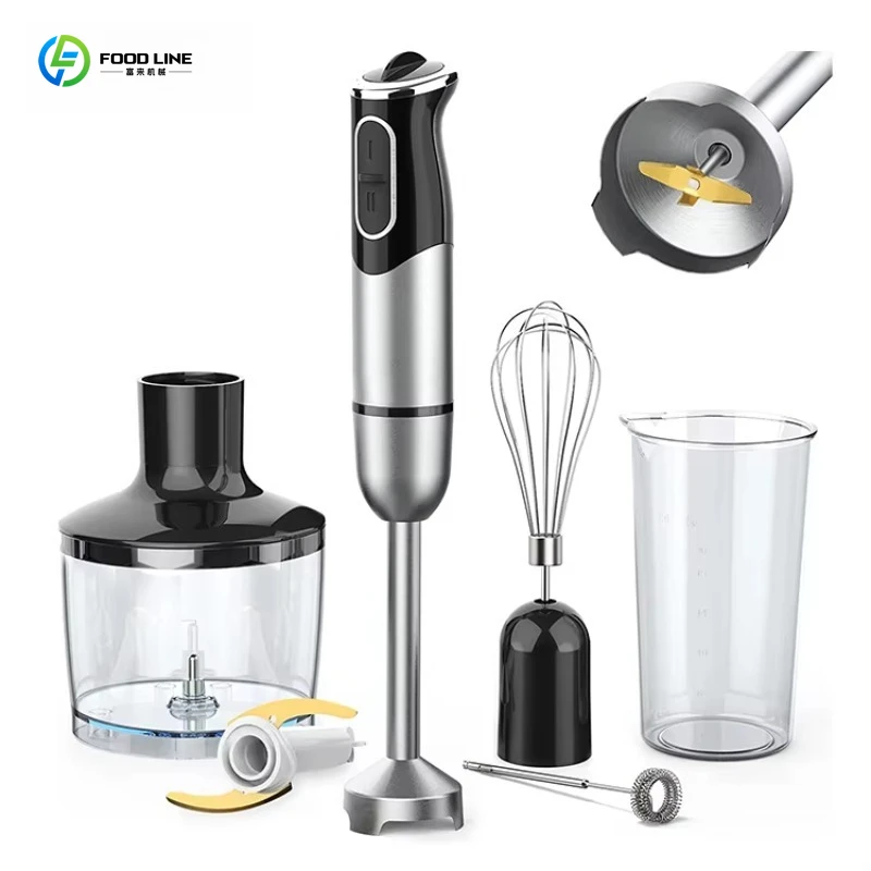 

Электрический ручной блендер-миксер для дома, 600 Вт, с двигателем постоянного тока