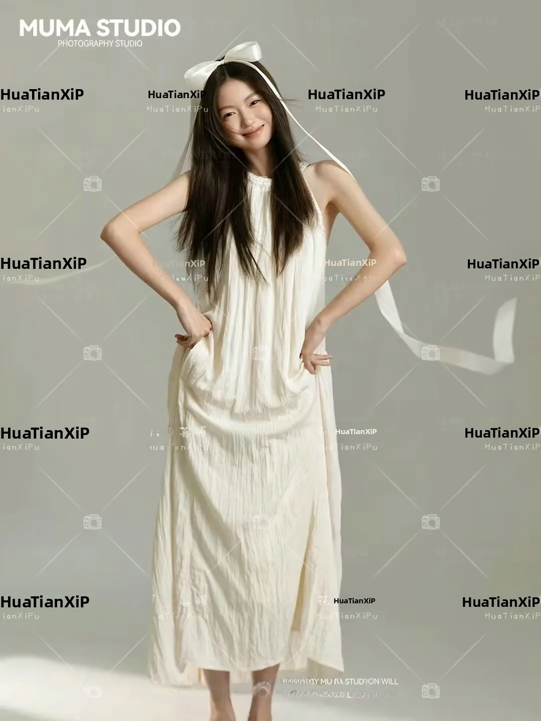 

Studio New Style Simple Healing Artistic Girl's Personal Photography Clothing Photography Studio Photography Clothes