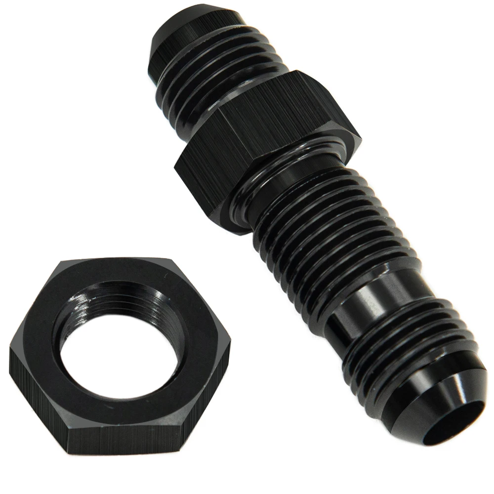 0 stopni 90 stopni AN6 AN8 AN10 Adapter złączki grodziowej 6AN 8AN 10AN Złączka do drutu Tab Rr Aluminium Czarny