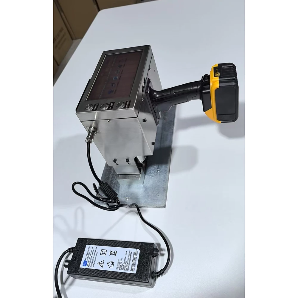 2IN1 120*30mm Battery Type High-end XY/SD-2 SD-3Handheld Dot Peen Marker Vin No. Marking Electric Marking Machine