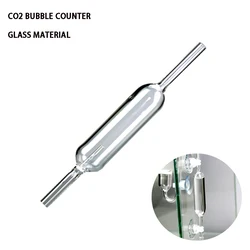 Aquarium CO2 Bubble Counter Fish Tank CO2 Regulator Diffusion Systems Measuring Devices Glass CO2 Diffuser Accessories