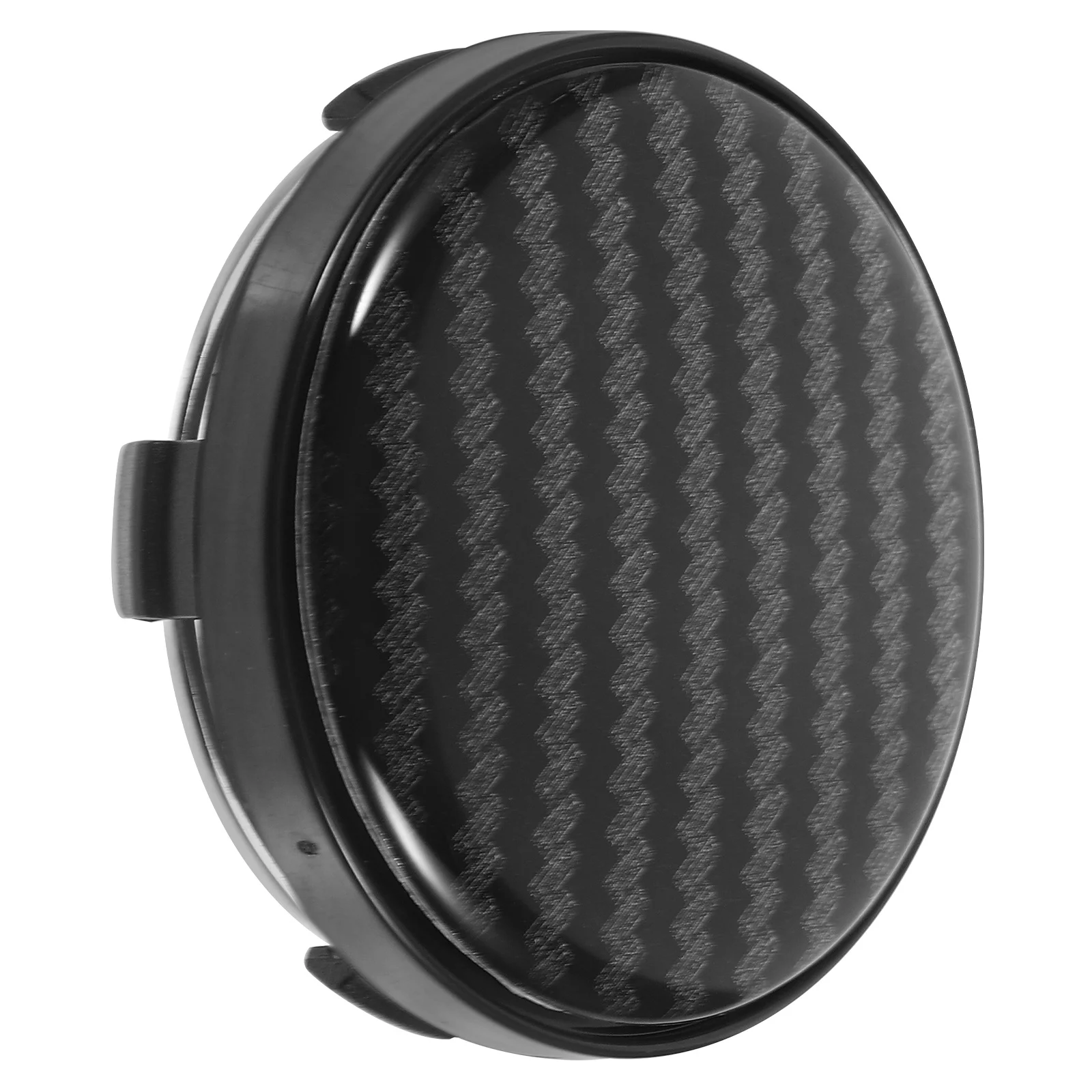 

60Mm Wheel Center Hub Cover Stylish Carbon Fiber Design Strong Durability Auto Wheel Center Caps for Vehicle Rim Protection