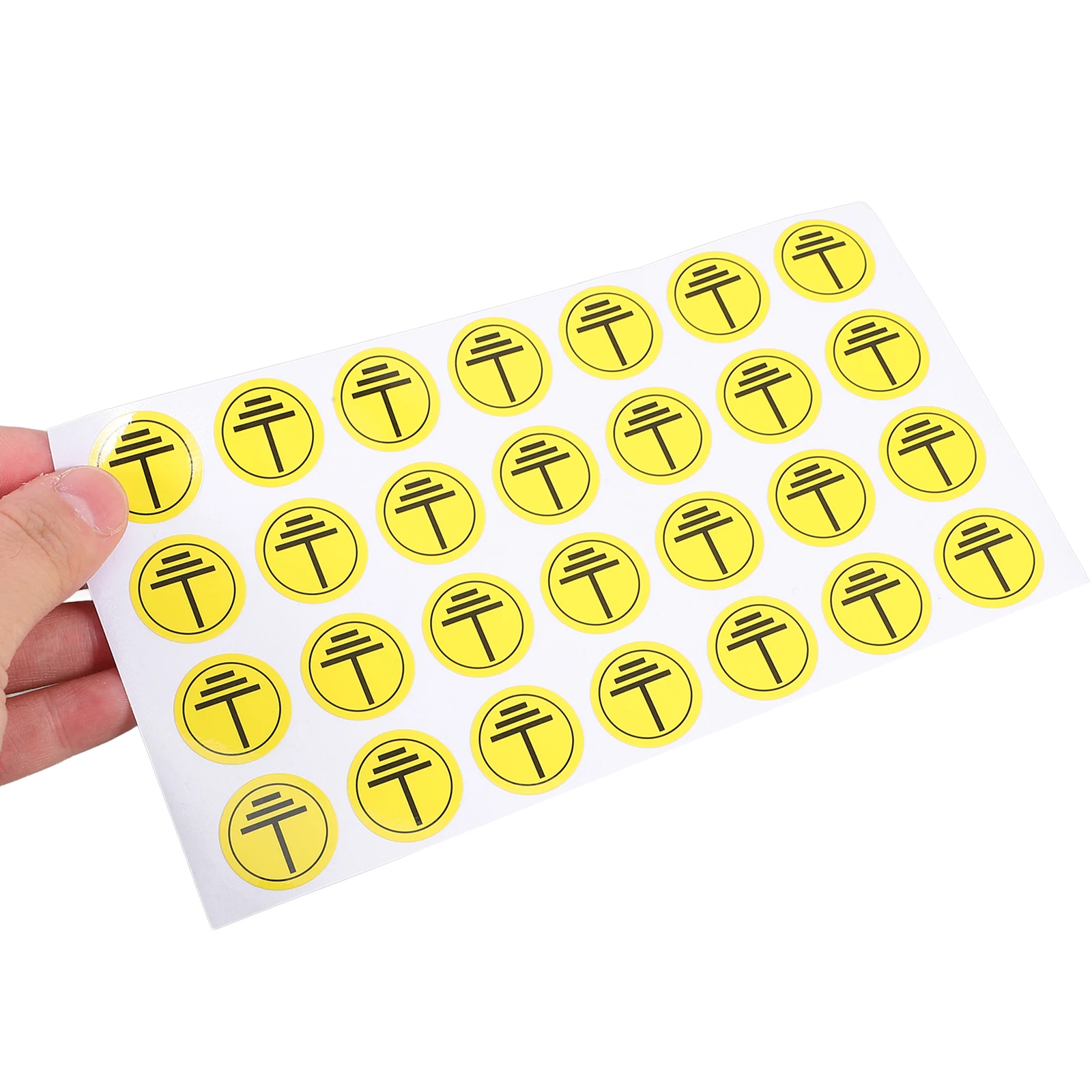 

Grounding Warning Stickers Safety Decals Electric Labels Panels Signs Waterproof Machinery Adhesive Tags Voltage Symbols