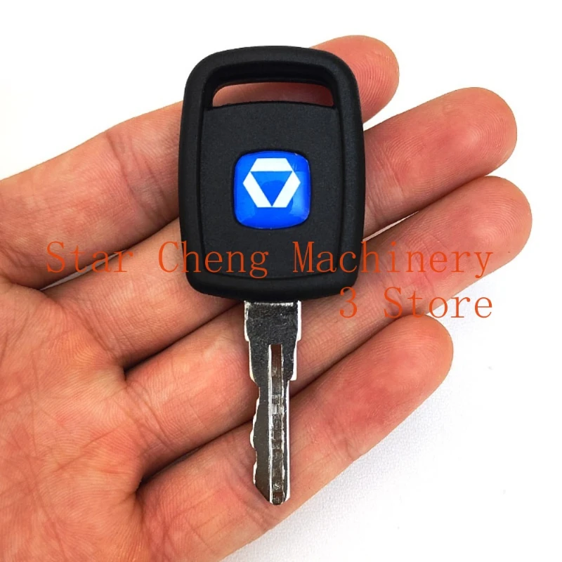 50pcs for XCMG Loader Key LW300FV KV500FV550HNKV50GV600 Higher Quality Forklift Start Ignition Key Excavator Accessories