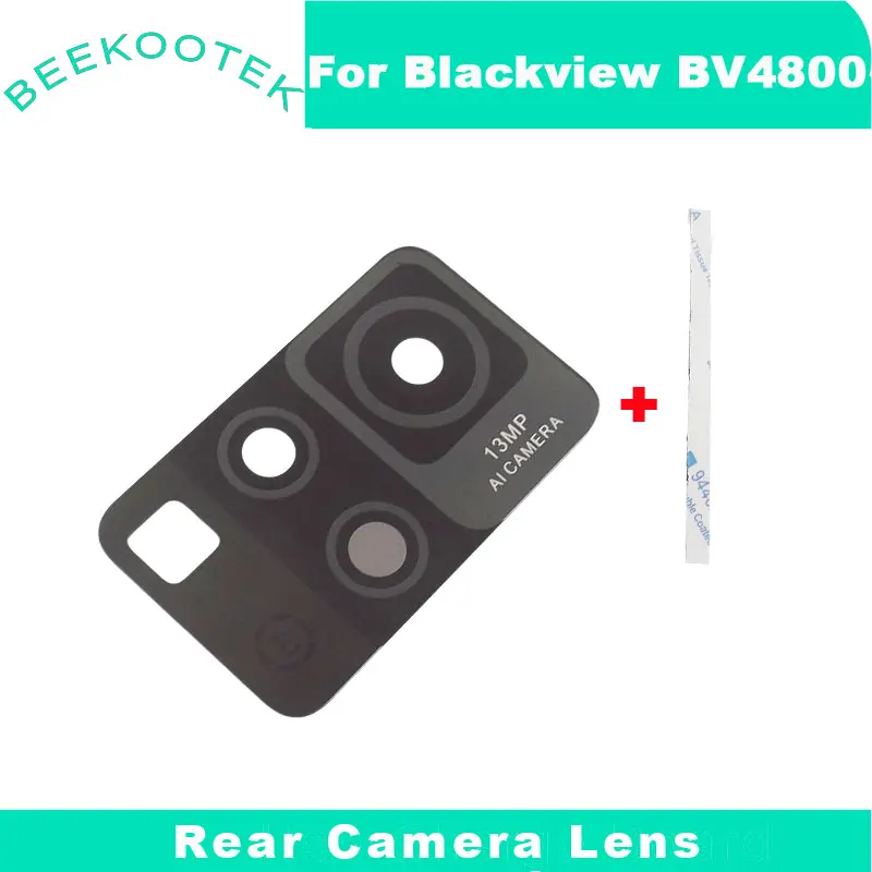New Original Blackview BV4800 Rear Camera Lens Back Camera Lens Glass Cover Accessories For Blackview BV4800 Smart Phone