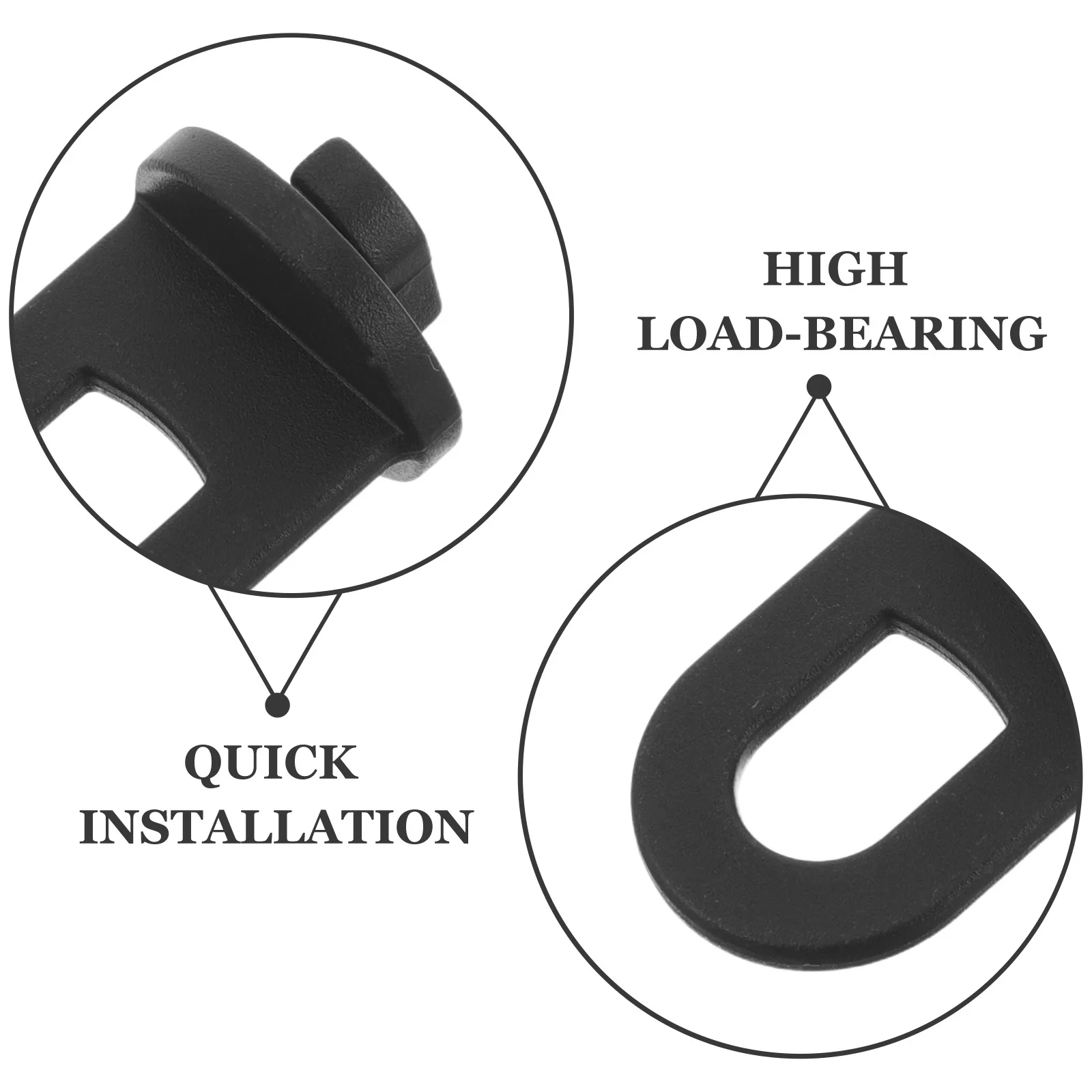 Abrazaderas para invernadero, gancho de Clip para colgar en pista, Clips de soporte para plantas de plástico resistente, macetas colgantes para interiores, accesorios de jardín, 100 Uds.