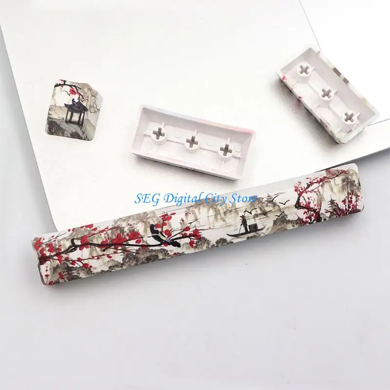 

U75B OEM Enter Space Keycaps Dye Sub for Mechanical Keyboard Switches 4PCS/Set