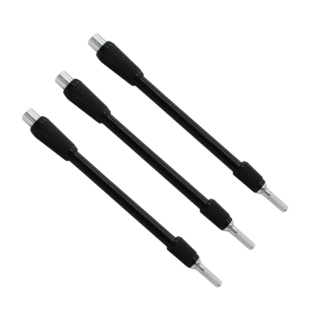 

3 Pcs Electric Screwdriver Extension Shaft Flexible Drill Bit Compatible Rechargeable Drill Manual Wrench Durable Solution