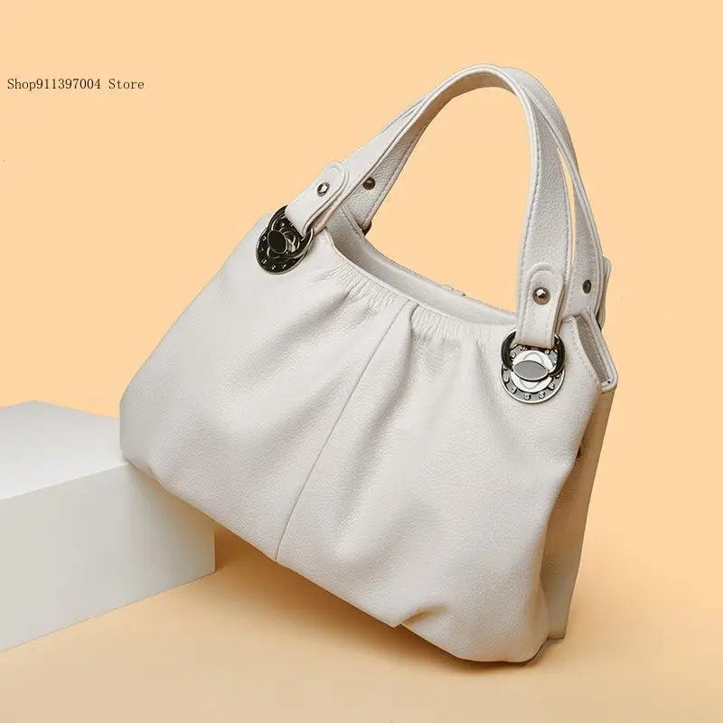 Stylish Pu Leather Business Commute Shoulder Bag with Large Capacity Perfect for Daily Outfits Woman