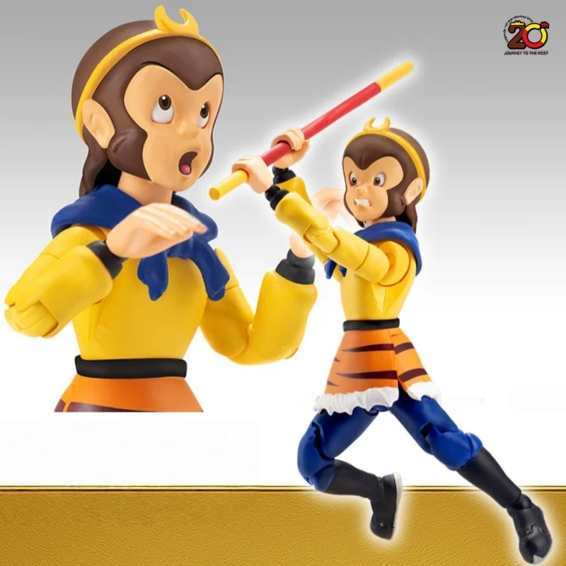 In Stock 1/12th Scale Journey To The West Sun Wukong Action Figures China Central Television Animation Group Collectible Model