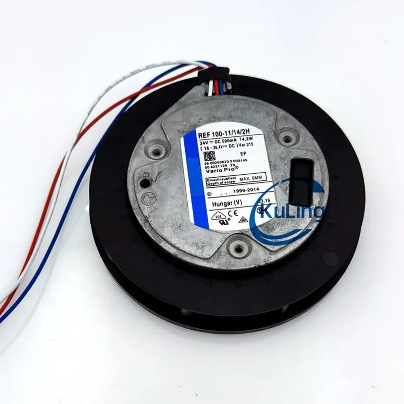 New Fan REF 100 11/14/2 H 2U for KUKA Robot C4 Control Cabinet 00-250-623