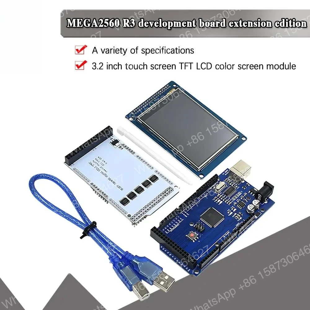 公式32インチtft-lcdタッチスクリーン-tft-32インチシールド-mega-2560-r3（usbケーブル付き）arduinoキット