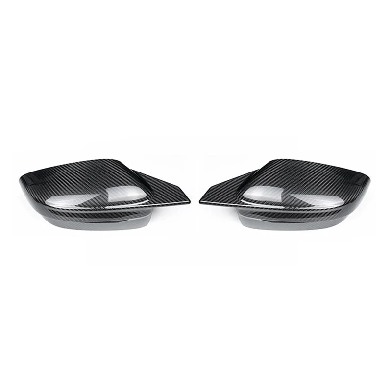 Side Mirror Caps Car Rear View Mirror Cover Carbon Fiber Trim For BMW 2 3 4 5 6 7 8 Series G20 G28 G30 G38 G11
