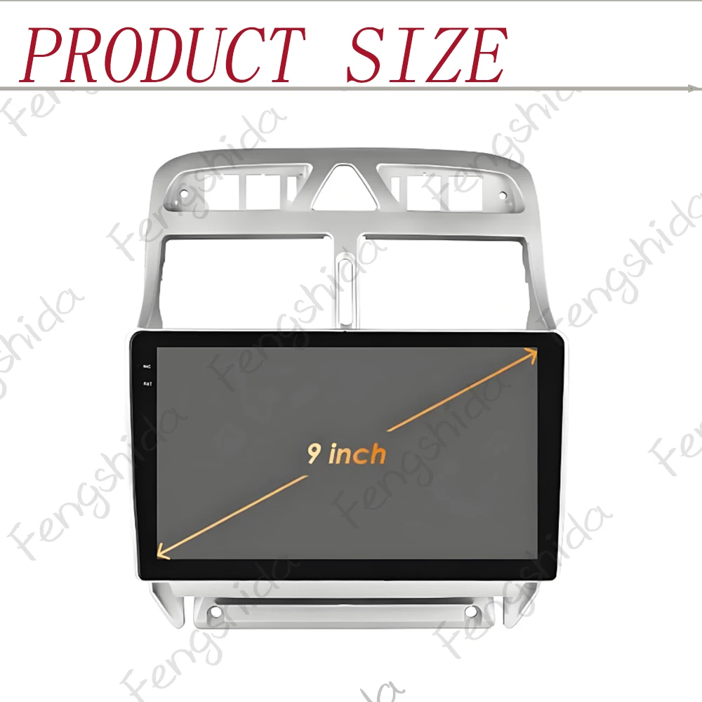 Car radio Android 16 Intelligent Systems For Peugeot 307 307CC 307SW 2002 - 2013 Wireless CarPlay Auto 360 Camera Stereo BT DVD