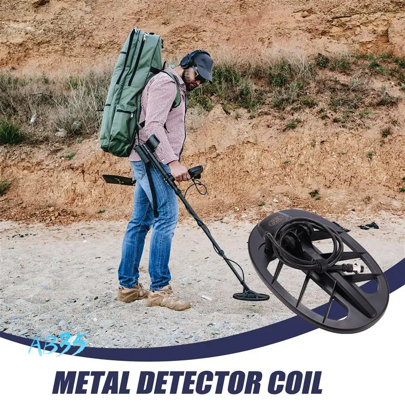 

AB35-The Coil For FS2 Metal Detector Is Best For Finding Small Metal Detection Test Gold Nugget Small Coils