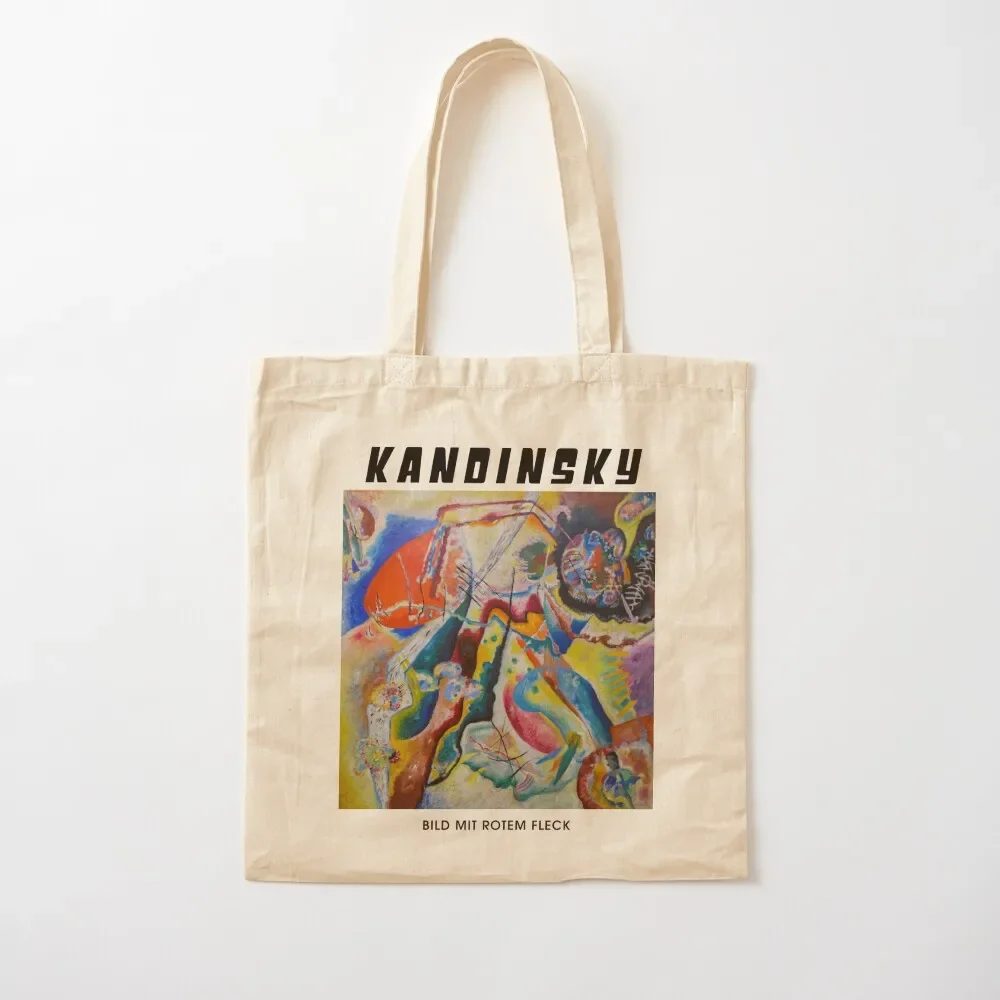 

Blid Mit Rotem Fleck by Wassily Kandinsky Tote Bag Fabric bag custom bags supermarket folding bag shopper bags