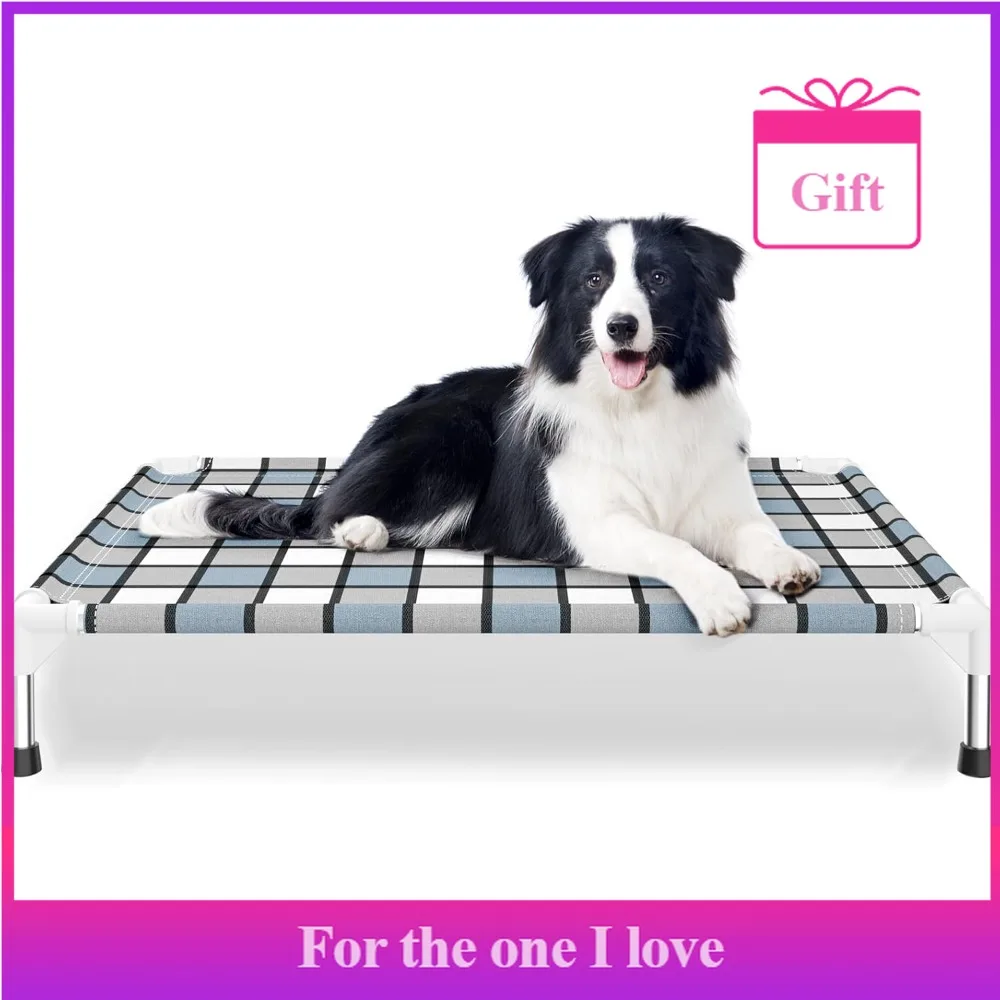 

Outdoor Elevated Dog Bed, Medium-sized Pet Bed, 34 Inches X 2 Inches, Outdoor Dog Bed