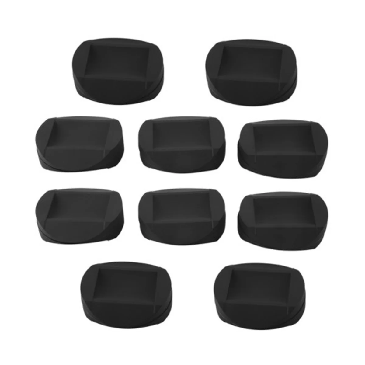 10Pcs Furniture Cups-Bed Stopper,Rubber Furniture Coasters Cups for All Floors & Wheels of Furniture,Sofas,Beds,Chairs