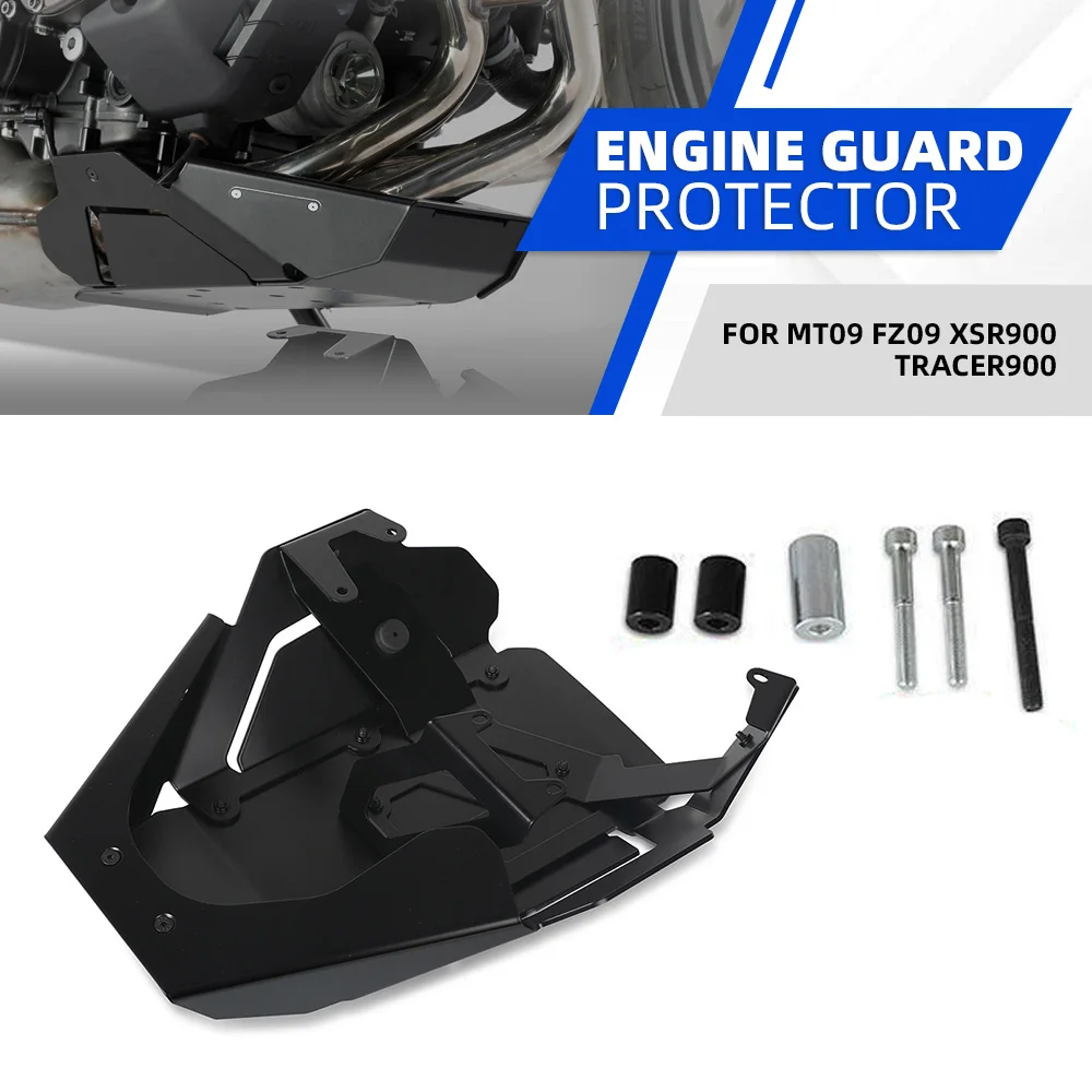 

Для Yamaha MT09 FZ09 XSR900 Tracer900 аксессуары для мотоциклов, корпус двигателя, кожух, обтекатель, выхлопной щит, защитная крышка