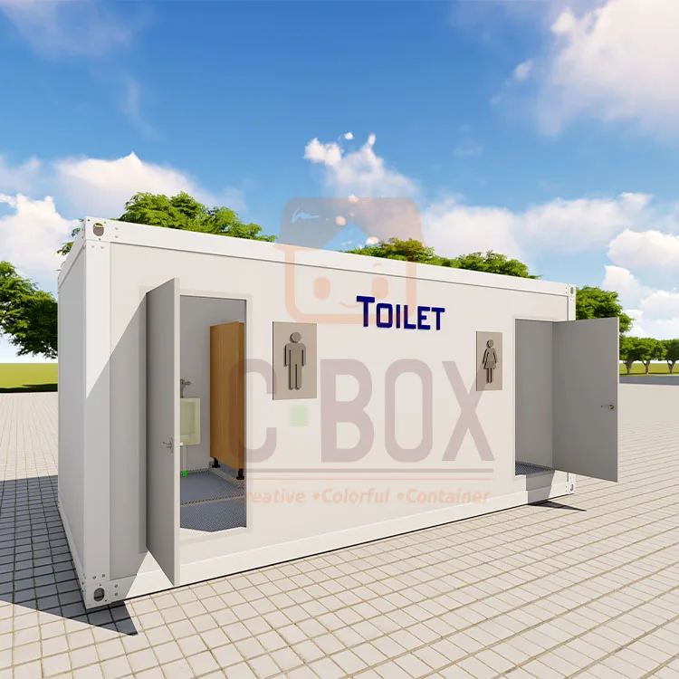 

Cbox Prefab Sale Portable Self Public Storage Cleanable Unisex Eps Mobile Outdoor Movable Container Toilet