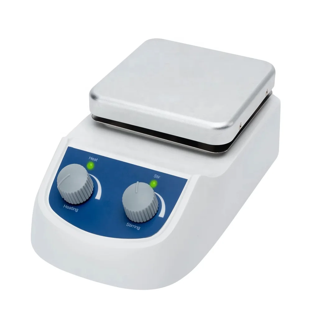 2L Hot Plate Magnetic Stirrer Mixer Hotplate 2000rpm Mixing Equipment Heating Magnetic Stirrer for Lab Use