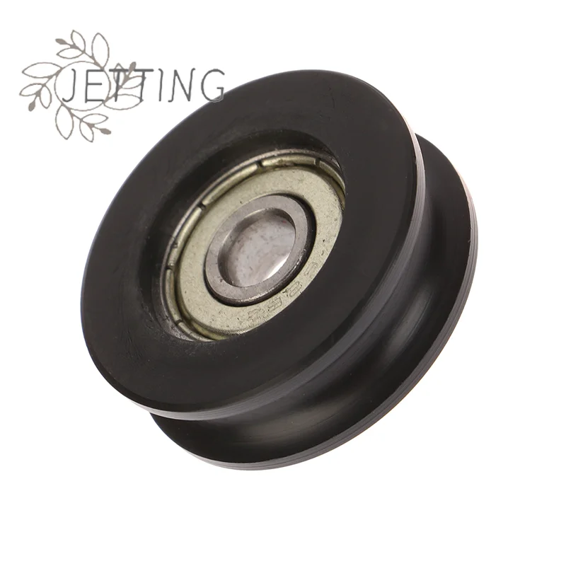 حار 1 قطعة 626 تحمل الصلب تحمل ل نافذة الباب الشريحة U الأخدود الأسطوانة بكرة الأسطوانة حقن المغلفة U على شكل عجلة بكرة