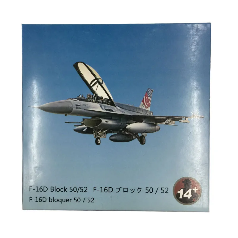

1:72 масштаб ВВС США F-16D истребитель моделирование сплава литой под давлением истребитель военная модель для памятной коллекции или подарочных игрушек