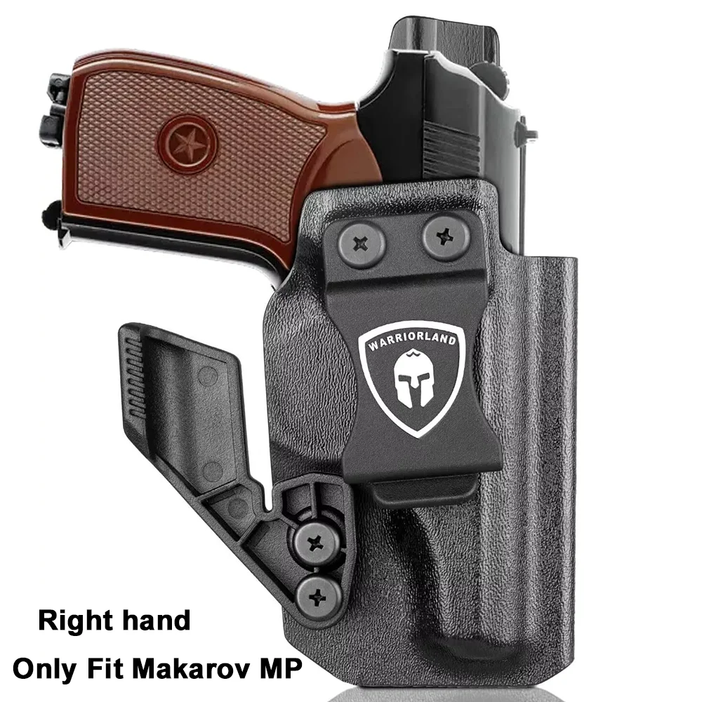 Only Compatible with Makarov MP Pistol,IWB/OWB Holster w/Claw&Optics Cut,Compatible Scopes,Ticking sound,Right Hand