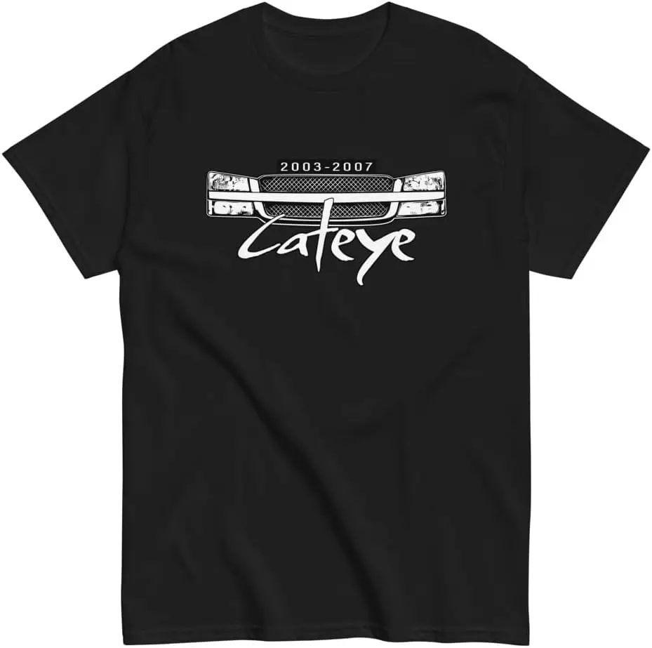 Cateye Truck Shirt For Car Enthusiasts 100% Cotton Trendy Y2K Short-Sleeve Tee-Soft, Quick-Drying, Moisture-Wicking; Ideal