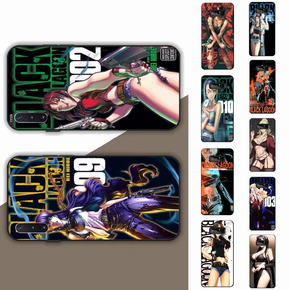 Black Lagoon Phone Case For Samsung Note 8 9 10 20 pro plus lite M 10 11 20 30 21 31 51 A 21 22 42 02 03