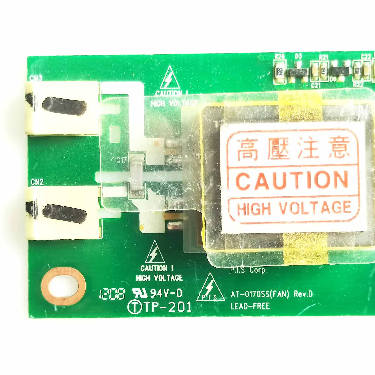 Inverter TP-201 Rev.D (Kipas), AT-0170SS tegangan tinggi