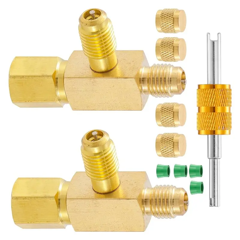 Quick Coupler Access Tee With 1/4