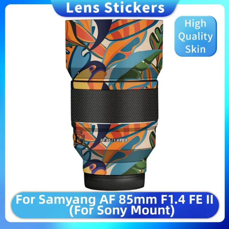 For Samyang AF 85mm F1.4 FE II Decal Skin Vinyl Wrap Film Camera Lens Body Protective Sticker Coat AF85F1.4FEⅡ AF 85/1.4 AF85 II